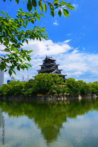 Naklejka Zamek w Hiroszimie