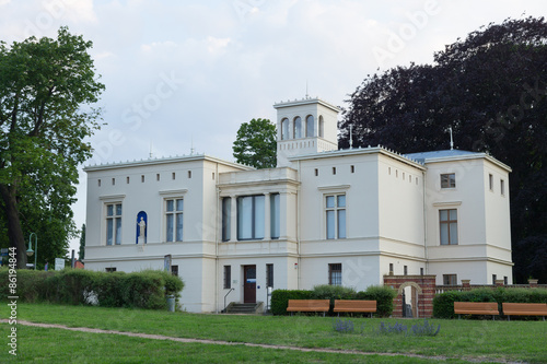 Plakat Villa Schöningen Potsdam