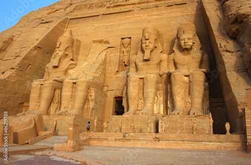 Obraz na płótnie egipt afryka antyczny świątynia statua