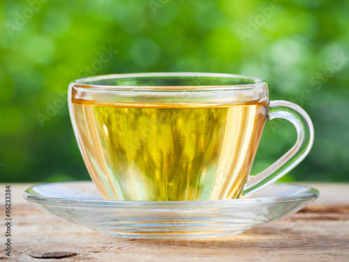 Fototapeta filiżanka lato zdrowy napój herbata