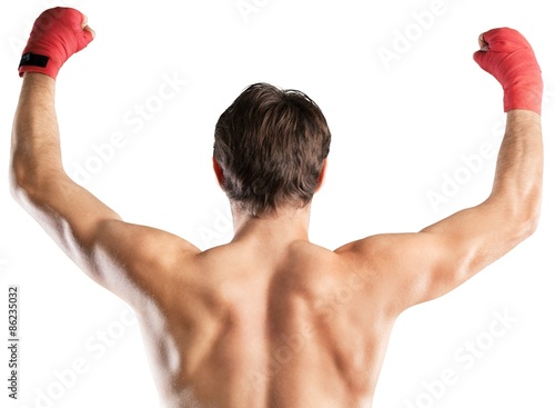 Obraz na płótnie kick-boxing mężczyzna lekkoatletka tajlandia