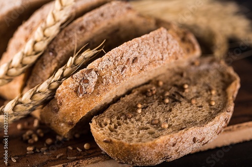 Fotoroleta jedzenie pszenica mąka chleb