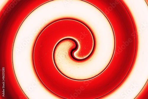 Fotoroleta fraktal spirala fala sztuka