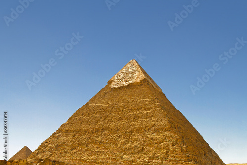 Naklejka architektura antyczny egipt piramida