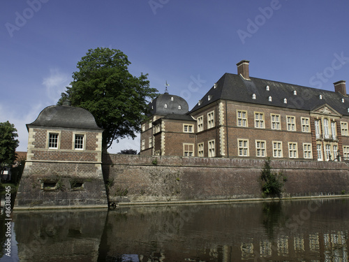 Obraz na płótnie park zamek barok schlosspark