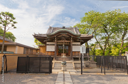 Fotoroleta stary japonia świątynia