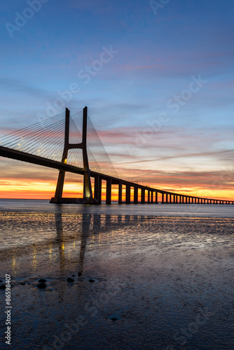 Obraz na płótnie europa portugalia lizbona most
