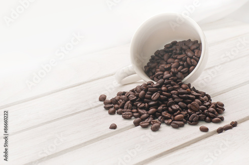 Plakat kawa jedzenie expresso rolnictwo napój