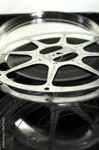 Fotoroleta antyczny film splot kino kontrast