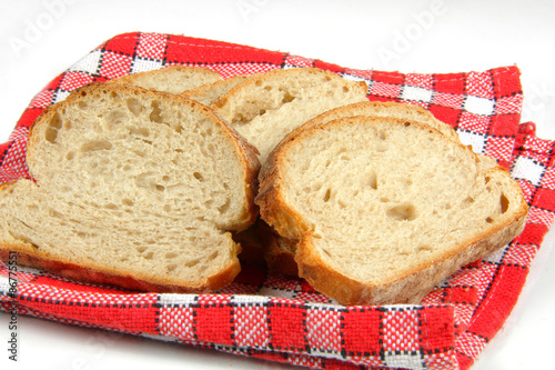 Naklejka świeży akcja z chleb