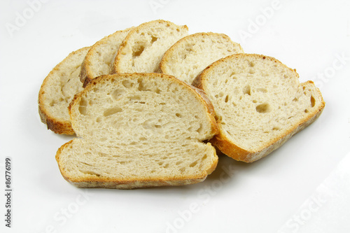 Obraz na płótnie świeży chleb tło piekarnia akcja