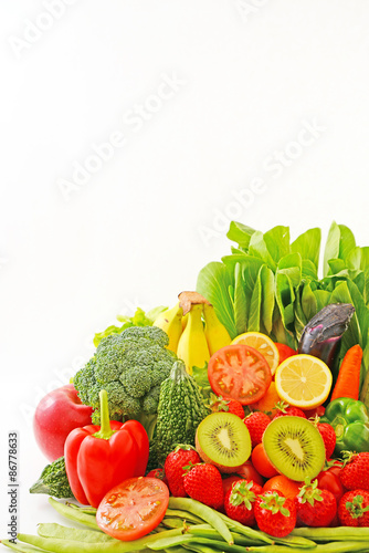 Fotoroleta zdrowie owoc rynek warzywo kosmetyk