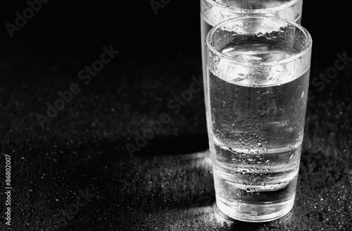Fototapeta świeży woda napój zimą ożywić