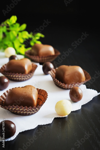 Fotoroleta chocolate candies