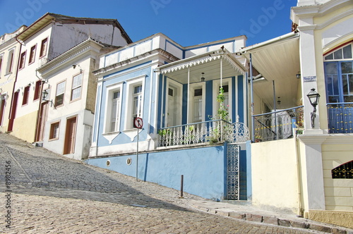 Obraz na płótnie ulica brazylia fasada