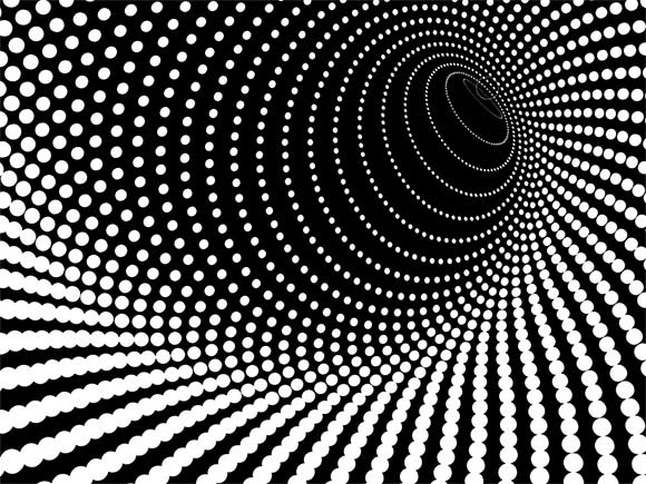 Fototapeta Abstrakcyjny tunel spirala