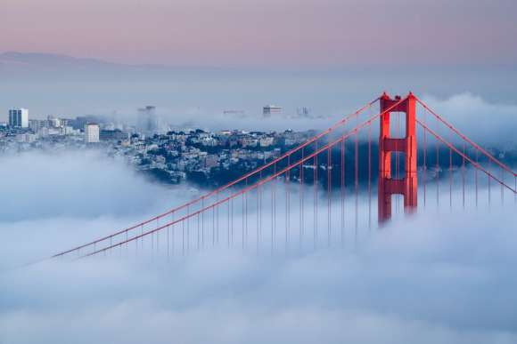 Naklejka Golden Gate