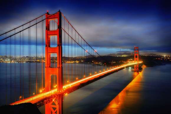 Naklejka Golden Gate, San Francisco