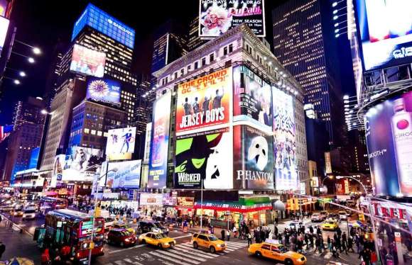 Plakat Nowy Jork - Broadway