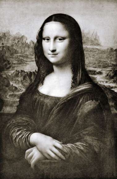 Fotoroleta Mona Lisa