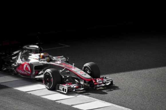 Obraz na płótnie Lewis Hamilton, Mclaren F1