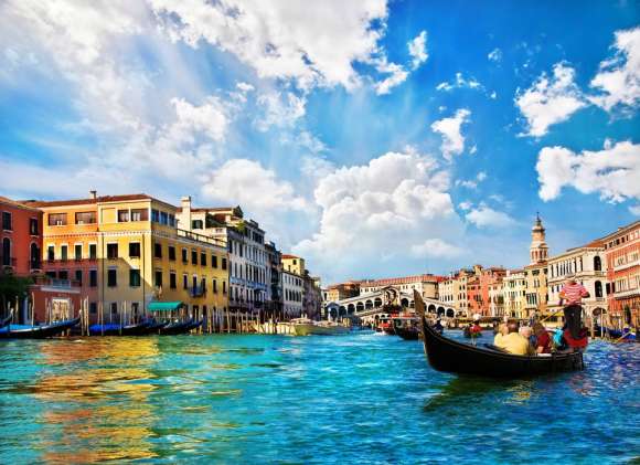 Naklejka Piękny widok w Wenecji